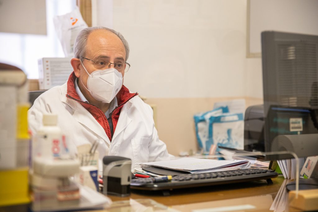 Il dottore Luigi Gravili. Foto di Giuliano Sabato.
