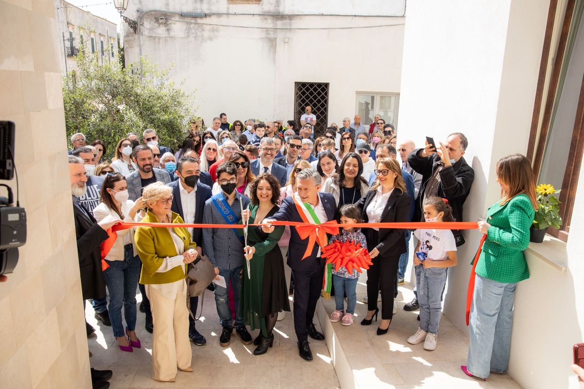 Inaugurazione biblioteca comunale Racale