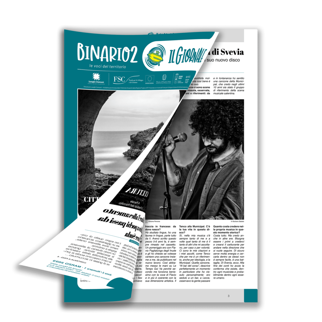 Binario2 Il Giornale, copertina